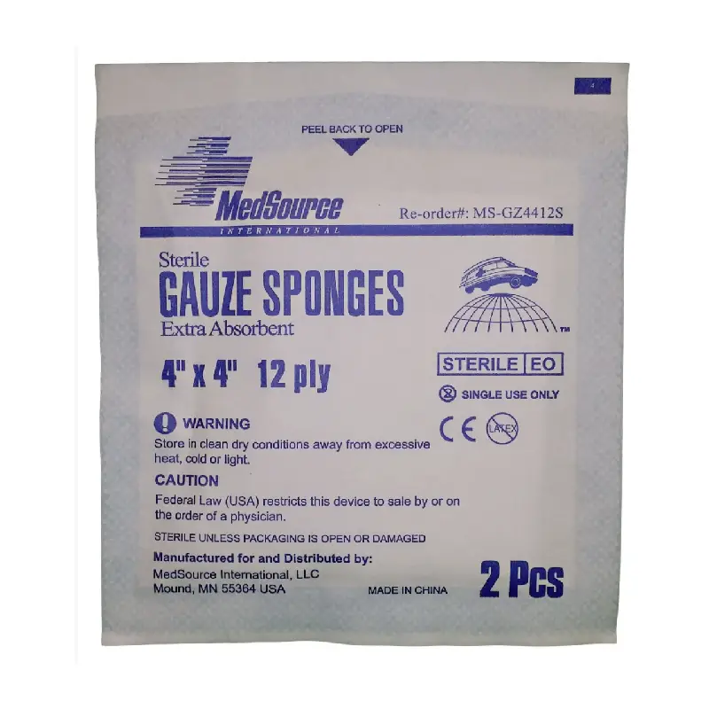 MTR 2x2 Gauze Pads for wound care