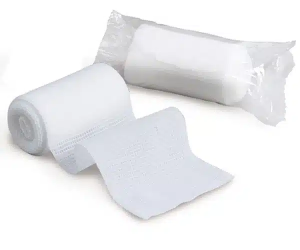 Roller Gauze &ndash; 4.5 inch x 4 Yards, 6-Ply Woven (Box of 100)
