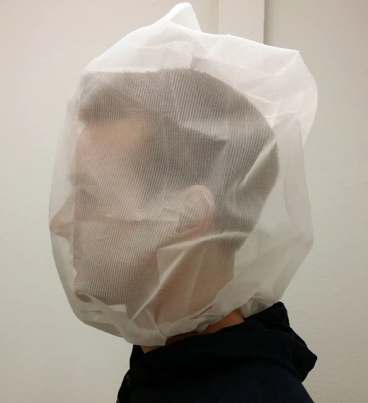 White Transport Spit Hood (Bulk Case of 500)